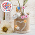 100 Pcs Wood Daisy Buttons 1 inch Flower Buttons for Craft Wooden Painted Buttons for Crafts 2 Holes Flower Shaped Buttons for DIY Crafts Multi-Co...