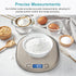 Ultrean Food Scale 33lb/15Kg Digital Kitchen Scale for Food Ounces and Grams Cooking Baking, 1g/0.1oz Precise Graduation, USB Rechargeable, 6 Weig...