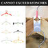 Hanger Connector Hooks – 50-Pack Clothes Hanger Connector Hooks – Space-Saving Hanger for Closet Organizer – Cascading Space Saver Hangers for Sma...