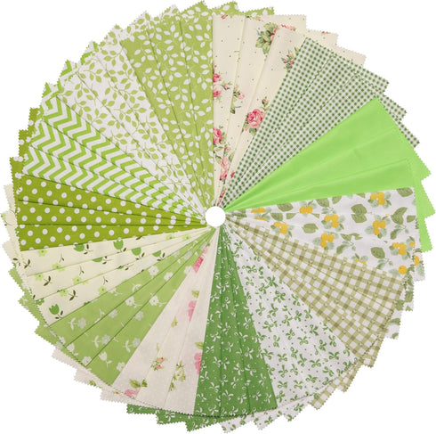 Layer Cake Fabric Squares Bundles for Quilting 10 inch Floral Cotton Precut Fabric Squares 10x10 for Sewing Crafting DIY Crafts Patchwork 42Pcs Gr...