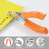 Single Hole Punch, HIA 1/4”Hole Puncher, Metal One Hole Puncher for Crafts with Ergonomic Silicone Handle, Paper Punch for Kids and Adults (Stylis...