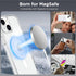 CACOE Magnetic Case for iPhone 13 & iPhone 14 6.1 inch-Compatible with MagSafe & Magnetic Car Phone Mount,Not Yellowing Anti-Scratch (Clear)...