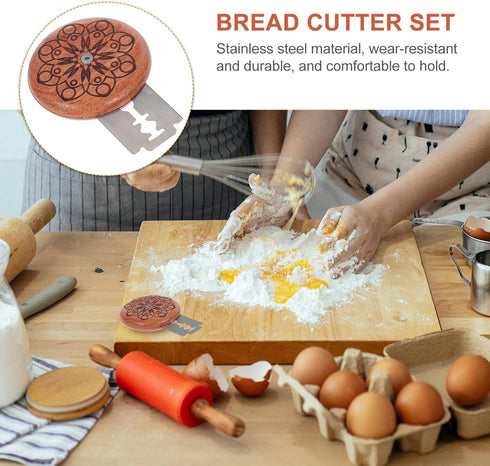 DOITOOL UFO Bread Lame UFO Bread Scoring Knife Tool- Baking Lame Bread Tool French Bread Scorer Scoring Cutter Razor Bread Slasher Tool Bread Lame...
