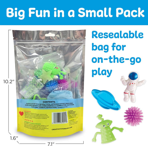 Creativity for Kids Sensory Pack: Outer Space - Toddler Activities and Sensory Bin Filler, Space Toys and Gifts for Kids, Sensory Toys for Toddler...