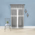 Renaissance Home Fashion Lillian Panel with Macramé Bands, 55" x 63"...