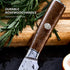 KYOKU 4.5 Inch Paring Knife - Daimyo Series - Fruit Knife with Ergonomic Rosewood Handle, and Mosaic Pin - Japanese 440C Stainless Steel Kitchen K...