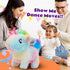Cuteoy Walking Rainbow Unicorn Stuffed Animal Talking Wagging Nodding Educational Plush Toy Electric Interactive Animated Plushies for Girls Boys ...
