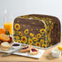 Sunflower Print Toaster Cover Dustproof Bread Maker Cover Toaster Accessories, Universal 2 Slice Oven Cover Appliance Cover Toaster Dust, Washable...