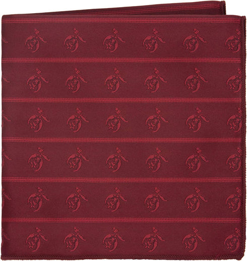 Shriner Pocket Square (Burgundy)...