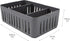 Simplify 3 Compartment Stackable Bin with Adjustable Dividers | Drawer Organizer | Storage Basket | Good for Office | Desk Supplies | Dorm | Bathr...