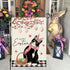 Happy Easter Cat Garden Flag Eggs Tuxedo Cat Floral Garden Flag 12×18 Inch Double Sided Buffalo Plaid Farmhouse Yard Flag Spring Holiday Outdoor D...
