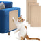 3 Pcs Cat Scratch Mat 11.8 x 23.6 Inches Cat Scratching Post Carpet Cover Adhesive Replacement Cat Scratch Pad Wall Cat Scratcher Cat Carpet Prote...