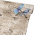 SimpleLife4U Blue Birds Contact Paper Handwriting Pattern Self-Adhesive Shelf Liner Locker Sticker 17.7 Inch By 9.8 Feet...