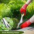 Weed Puller Hand Weeder Tool for Garden, Bend-Proof Leverage Base with V-Shaped Forks for Easy Weed Removal & Deeper Root Digging, Weeding Digger ...