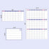 BooQool Large Dry Erase Calendar for Wall - Undated 3 Month Calendar, 27.7'' x 40'', Erasable & Reusable Laminated White Board with 8 Round Sticke...