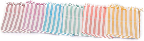 AVKA Studio Indian Towel Bath Handloom Assorted Towels Quick Drying Fast Absorbent Set of 2 32x64 Inches...