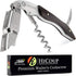 Hicoup Wine Opener - Professional Corkscrews for Wine Bottles w/Foil Cutter and Cap Remover - Manual Wine Key for Servers, Waiters, Bartenders and...