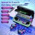 Wireless Earbuds, Bluetooth 5.3 Headphones with LED Charging Case, Waterproof Stereo Earphones Bluetooth Earbuds Built-in Microphone for Sport, Wo...