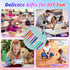 150 Pieces DIY Beadable Pens Kit - 50 plastic Beadable Pens Bulk, Refills & pen bags Included - Beaded Pens Black Ink Ballpoint Cute Pens for Stud...