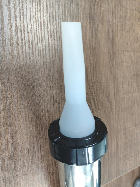ANZHUO Sealant nozzle for sausage caulking gun, durable epoxy piston sealant nozzle, reusable sealant nozzle, and replacement consumables for caul...