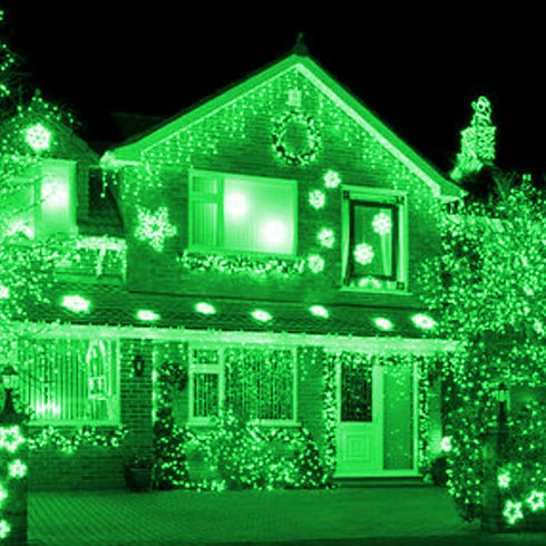 Uptotop Christmas 100 Count String Light, 20FT Plug in Waterproof String Light Decorations for St. Patrick's Day Party Carnival Supplies, Outdoor ...