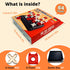 3D Tic Tac Toe Game, travel pack, connect 4 in a row Classic & Challenging Board Sizes, travel board games, kids games, family games, travel XO bo...