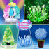 UNGLINGA Crystal Growing Experiment Science Kits for Kids, S.T.E.M Projects Learning Educational Toys Gifts Idea for Boys Girls, Grow 5 Vibrant Cr...