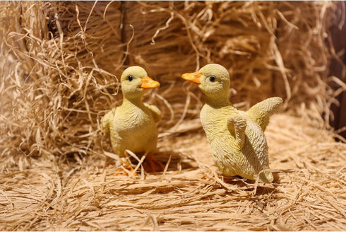 Hi- Line Gift 87697-B 2 Piece Ducklings Statue...