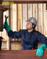 PACIFIC PPE 2 Pairs Nitrile Chemical Resistant Gloves, Flocked, Resist Strong Acid, Alkali, 15 mil, 12.6", XX-Large...