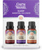 GuruNanda Sleep Essential Oil Set (Pack of 3 x 0.34 Fl Oz) - 100% Pure, Natural & Undiluted Cedarwood, Frankincense & Lavender Aromatherapy Oils f...