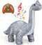 TOY Life Remote Control Dinosaur Toys for Kids 3 4 5 6 7+, Electronic Walking Dinosaur Toys, Brontosaurus Plush Dinosaur Toys, Dinosaur Stuffed An...