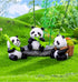 Fairy Garden Accessories,8pcs Panda Figurines Fairy Garden Kit- for DIY Fairy Garden,Patio, Lawn, Micro Landscape, Yard Bonsai Decals and Also for...