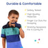 Fun and Function - Original Chewy Gloves - Anti Finger Biting Compression Sensory Gloves - Also Helps Stop Thumb Sucking - Sensory Chew Thumb Guar...