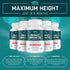 Height Growth Maximizer, Calcium, Vitamin D3 and Zinc Blend Pills, Bone Growth Supplement for Kids and Teens, Bone Strength, Density Support, GMO-...