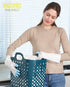 PACIFIC PPE 4 Pairs Reusable Cleaning Gloves, PVC Dishwashing Gloves, Latex Free, Kitchen, Unlined, Blue, Large...