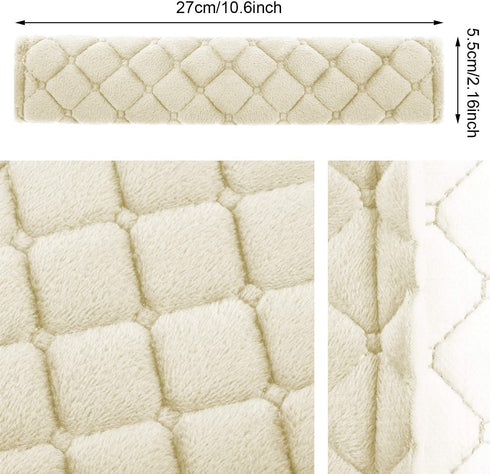 Tatuo 4 Pack Seat Belt Cover Extra Long Seat Belt Pads for Car Soft Comfort Shoulder Strap Covers Harness Pads Helps Protect Your Neck and Shoulde...