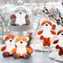 12 Pcs Cute Stuffed Animal Toy 4 Inch Mini Plush Turtle Puppy Dog Pig Ornaments Stuffed Doll Keychain Handbag Pendant for Birthday Party Favors DI...