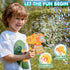 2 Bubble Machine Gun for Kids, Bubble Blower with 4 Bottles Refill Solution, Outdoor Toys Gifts for Toddlers 3-5 Bubble Maker Blaster Birthday, We...