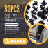 Rexka 30pcs Fender Liner Splash Shield Bumper Cover Clip Fastener Rivet for B45A-56-146A Mazda 3, 5, 6, CX-3, CX-5, CX-9 & MX-5 Miata Toyota Scion...