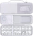 Aenllosi Hard Carrying Case Compatible with Apple Magic Keyboard with Numeric Keypad + Magic Mouse + Magic Trackpad...