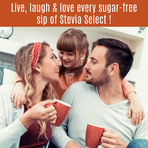 Stevia Select Caramel Flavored Liquid Stevia – Zero Calorie Coffee, Tea, Drink & Baking Sweetener, All-Natural, No Erythritol, Keto-Friendly Sugar...
