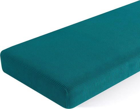 SUBRTEX Stretch Couch Cushion Cover, Sofa Cushion Furniture Protector, Couch Seat Slipcover, High Elasticity for RV Living Room (Sofa Cushion, Blu...