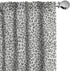 Lunarable Snow Leopard Curtains, Continuous Pattern of Greyscale Natural Camouflage Wild Cat Skin, Window Treatments 2 Panel Set for Living Room B...