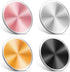 Giantree Mount Metal Plates for Magnetic Car Mount, 4 Pack Replacement Round Patch of Magnetic Cell Phone Mount Universal Circular Metal Disc with...