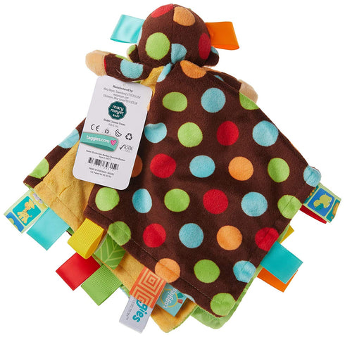 Mary Meyer Taggies Dazzle Dots Character Blanket, Monkey...
