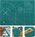 Self Healing Cutting Mat, A4 Self Healing Sewing Mat, Double Sided Quilting Craft Cutting Board for Hobby, Green Fabric Cutting Mat for Craft Art ...