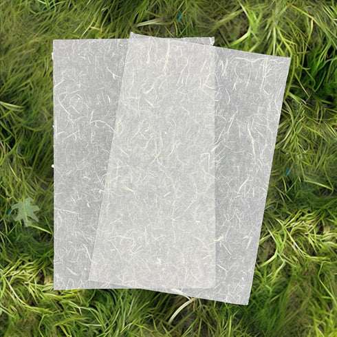 60 Sheets A4 Mulberry Paper,Vagocom Handmade Origami Paper Natural Fiber Rice Paper Sheets for Decoupage Paper,DIY Art Crafts(White)...