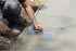 QLT by MARSHALLTOWN Concrete Finishing Trowel, Square Shank Mounting, 14 x 4 Inch Carbon Steel Blade with Soft Grip Handle, Concrete Tools, FT144...
