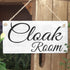 Meijiafei Cloak Room - Shabby Chic Gift Sign Plaque 10" x 5"...