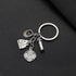 PHAETON 20PCS Fire Extinguisher Hat Keychain Fire Fighter Gift Firefighter Keychain Safety Helmet Pendant Keychain Car Ornament Keychain Pendant F...
